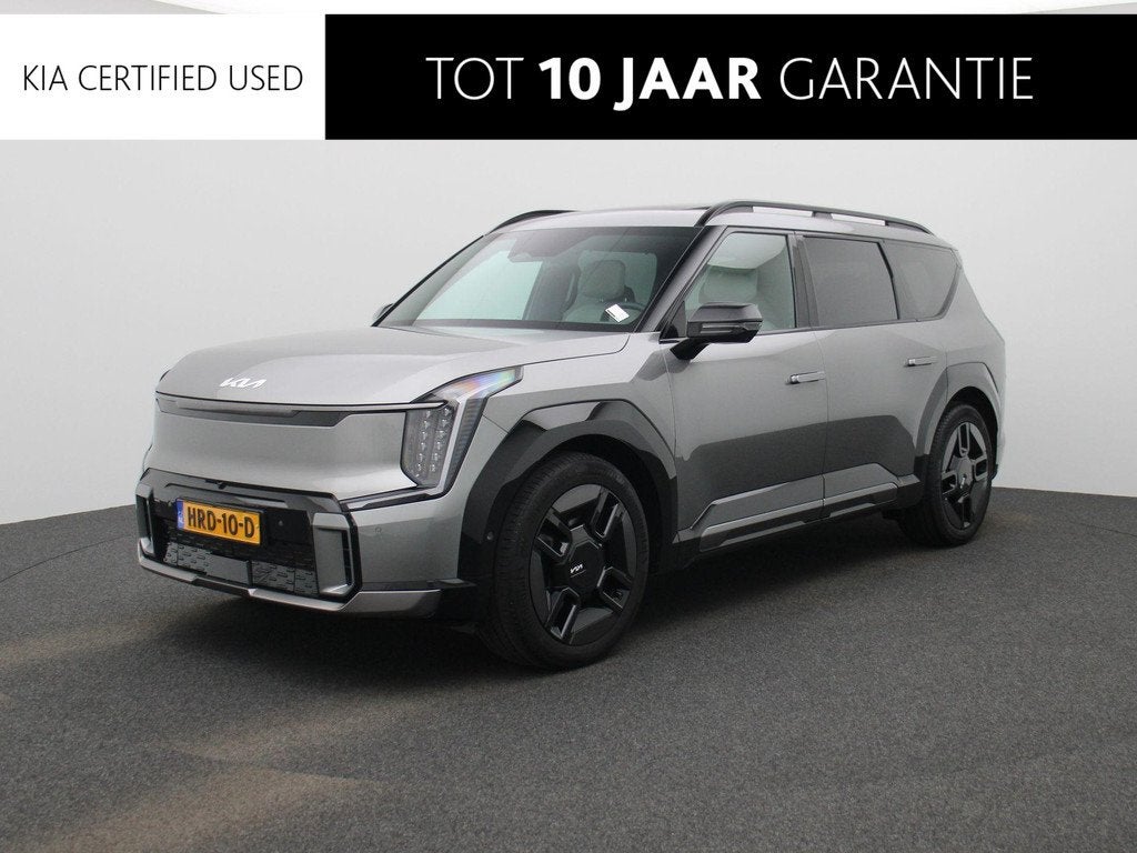 Kia EV9 GT-Line AWD 99.8 kWh 384 PK | LED Matrix | LM Velgen, Auto's, Kia, 12 maanden, 24 min, Origineel Nederlands, Vierwielaandrijving