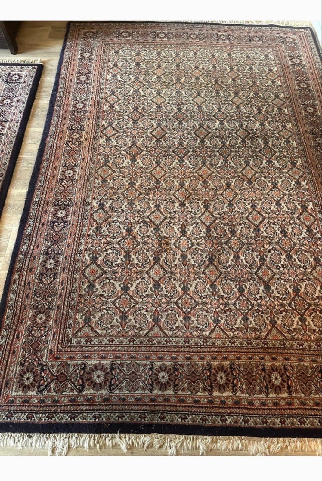 Prachtig handgemaakt Perzisch Bidjar tapijt 300x200 cm, Ophalen of Verzenden, Zo goed als nieuw, Rechthoekig, 200 cm of meer