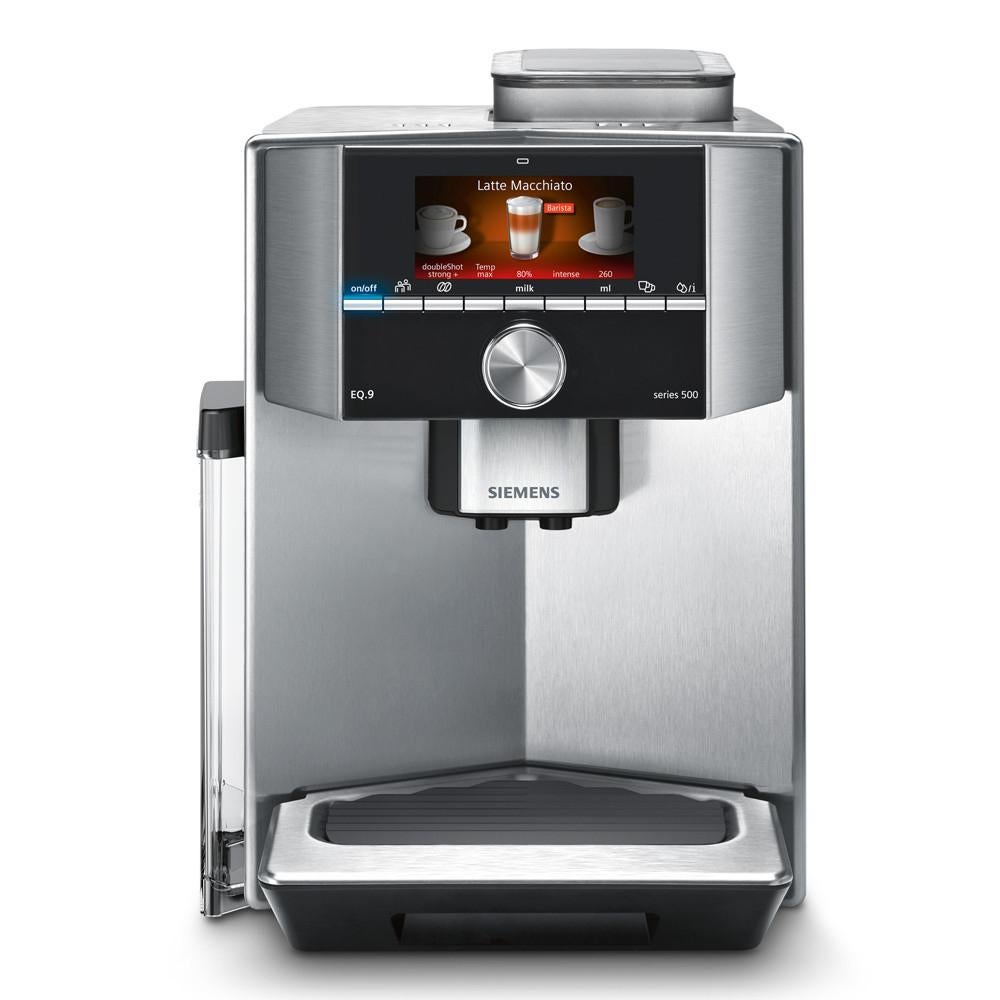☕️ Siemens EQ.9 S500 Vol Automatische Espressomachine, Afneembaar waterreservoir, Gebruikt, Espresso apparaat, 10 kopjes of meer