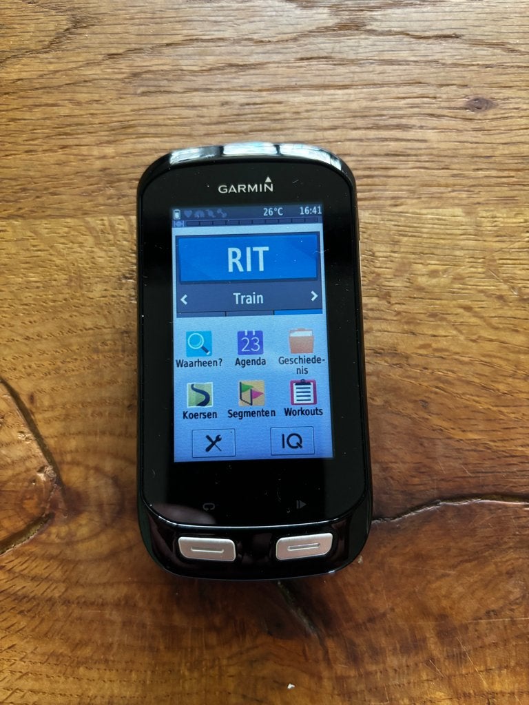 Garmin edge 1000, Ophalen, Draadloos, Zo goed als nieuw
