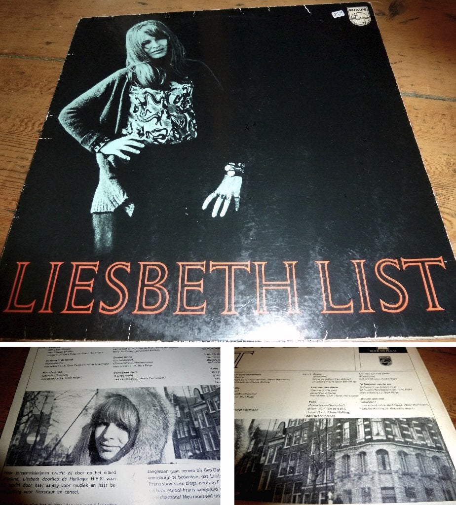 Liesbeth List Liesbeth List LP Boek en Plaat 1967 redelijk -, Cd's en Dvd's, Vinyl | Pop, Ophalen of Verzenden, LP