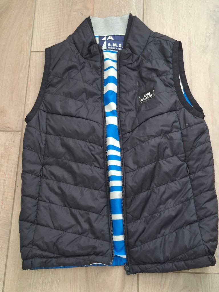Scotch & Soda bodywarmer - dubbelzijdig - maat 152, Kinderen en Baby's, Kinderkleding | Maat 152, Trui of Vest, Ophalen of Verzenden