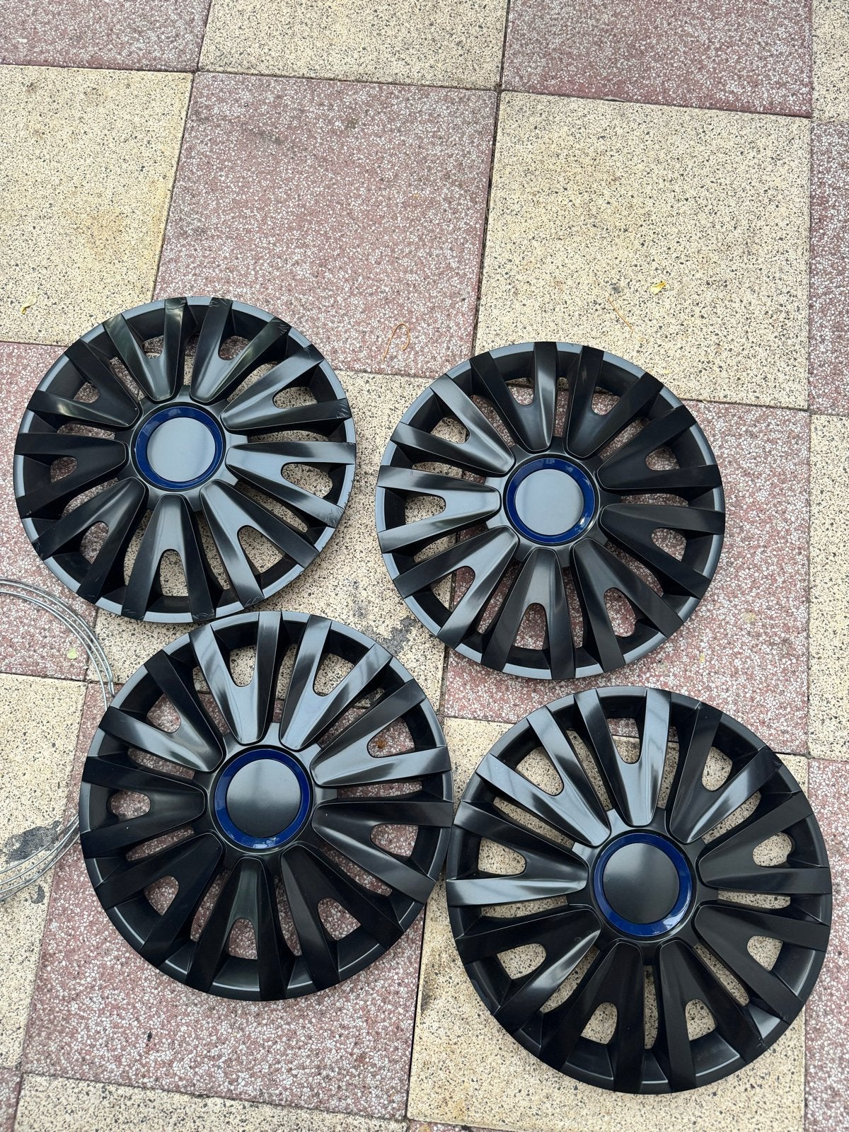 Custom 14 inch wieldoppen voor Opel Rocks-e, Citroën Ami, Fi, Ophalen of Verzenden, Gebruikt
