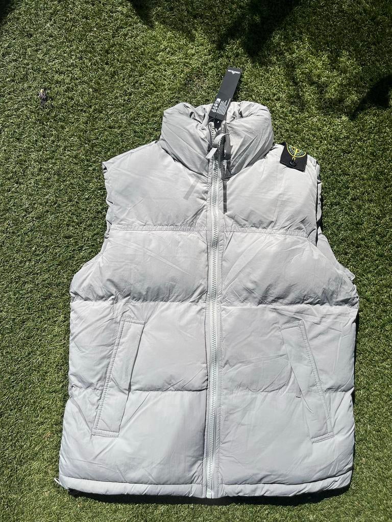 Stone Island Bodywarmer Maat M - Nieuw met labels, Ophalen of Verzenden, Nieuw, Maat 48/50 (M), Grijs