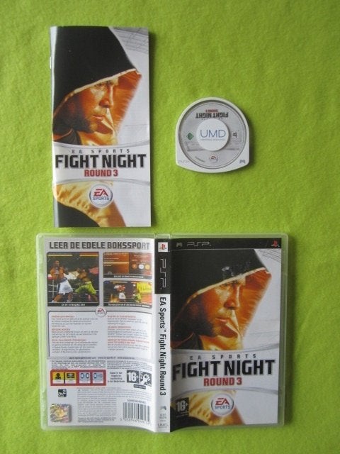 Fight Night round 3 PSP Playstation, 2 spelers, Ophalen of Verzenden, Nieuw, Vechten