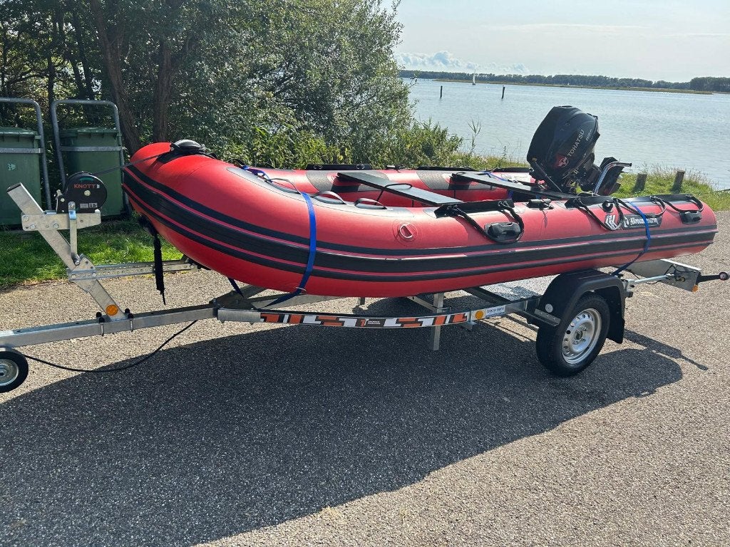 Rubberboot (Alu Vloer) Allroundmarin Poker HD380 (2023), Ophalen, Zo goed als nieuw