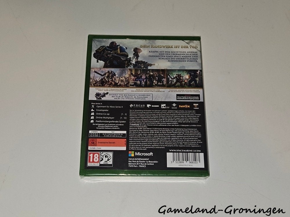Warhammer 40.000 Space Marine 2 (Xbox Series X) GESEALD, -, -, Nieuw, Ophalen of Verzenden