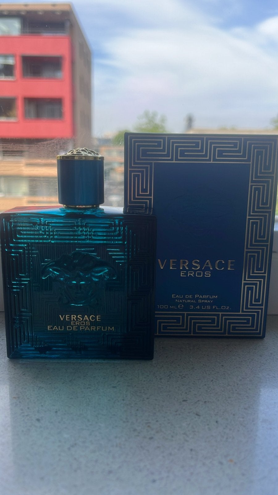 Versace Eros Eau de Parfum 100ml, Ophalen of Verzenden, Zo goed als nieuw
