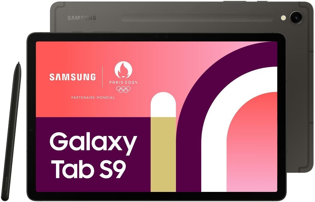 Samsung Tab S9 128GB + Toetsenbordhoes + S Pen – Als nieuw, 11 inch, Ophalen of Verzenden, Zo goed als nieuw, S9