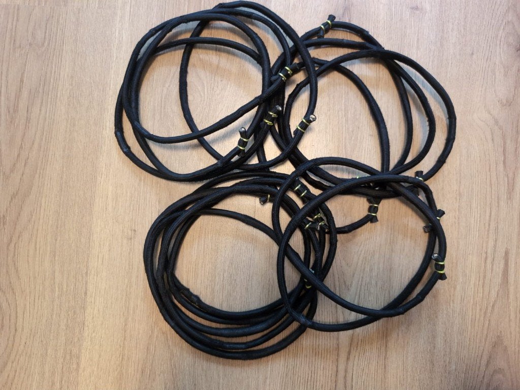 Elastieken Bellicon trampoline sterk 15 stuks zwart, Ophalen of Verzenden, Gebruikt