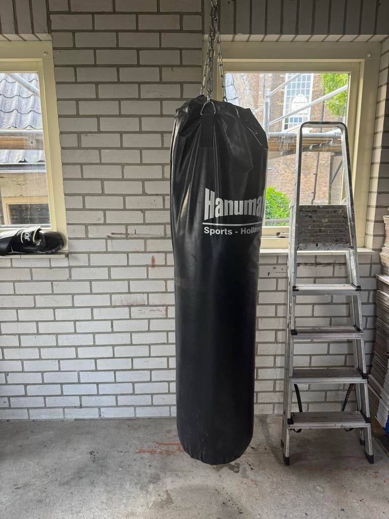 Hanumat bokszak - Ideaal voor training thuis, Sport en Fitness, Vechtsporten en Zelfverdediging, Gebruikt, Overige, Vechtsportmateriaal