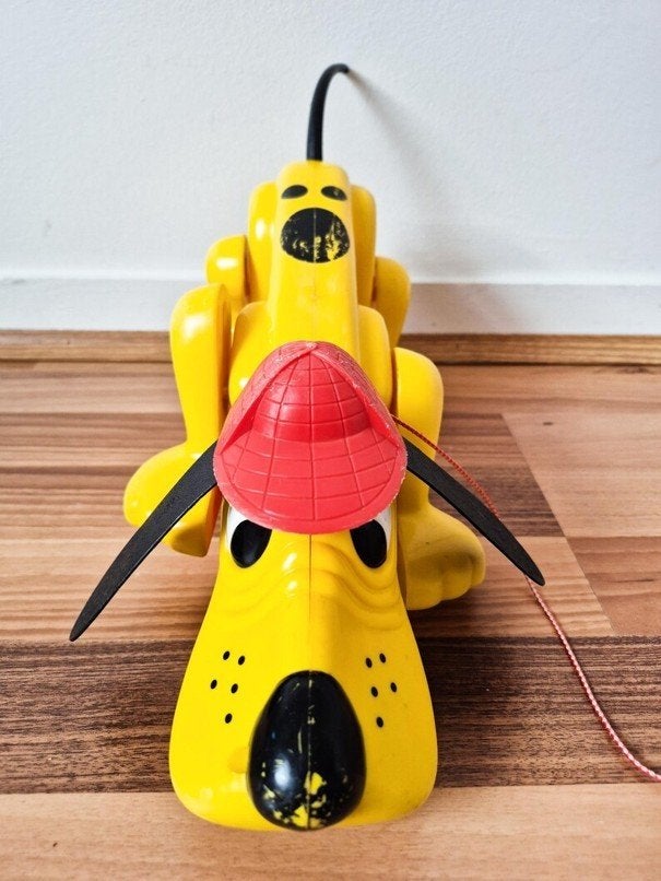 Vintage Playskool Trekhond Rufo, Ophalen of Verzenden, Gebruikt, Overige typen