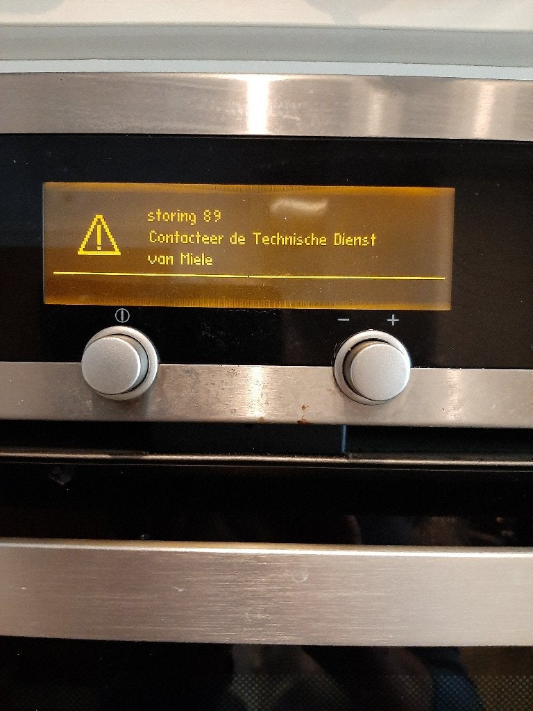 Heteluchtoven Miele H4641BP KAT, Ophalen, Gebruikt, Oven, Hete lucht