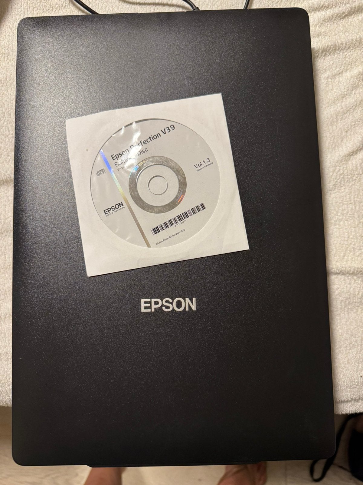 Epson Perfection V39 scanner, Ophalen of Verzenden, Zo goed als nieuw