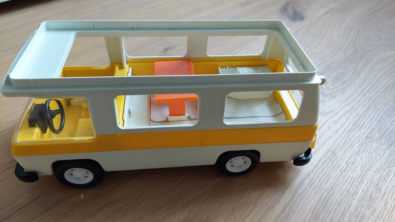 Vintage Playmobil Camper uit 1977 - Zeldzaam model, Gebruikt, Complete set, Voertuig, Ophalen of Verzenden