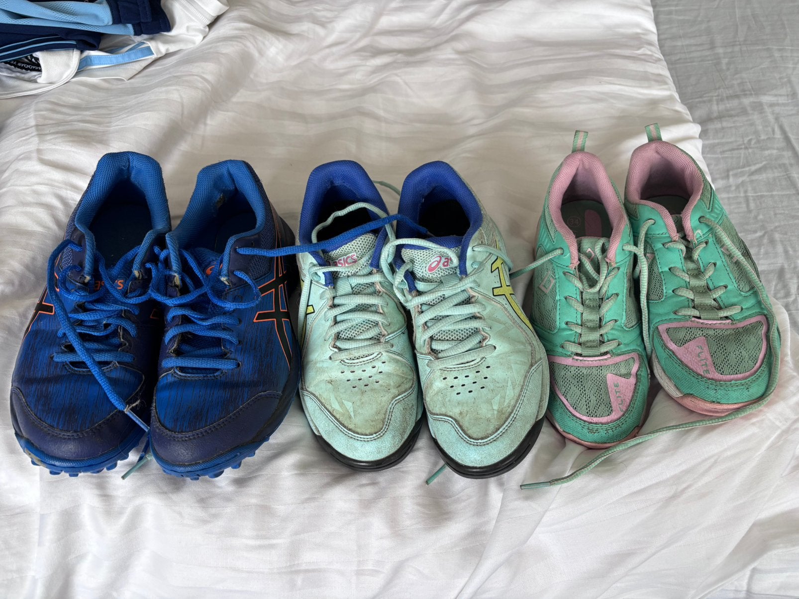 Hockeyschoenen maat 34 - 35,5 - 37, Sport en Fitness, Ophalen, Gebruikt, Schoenen