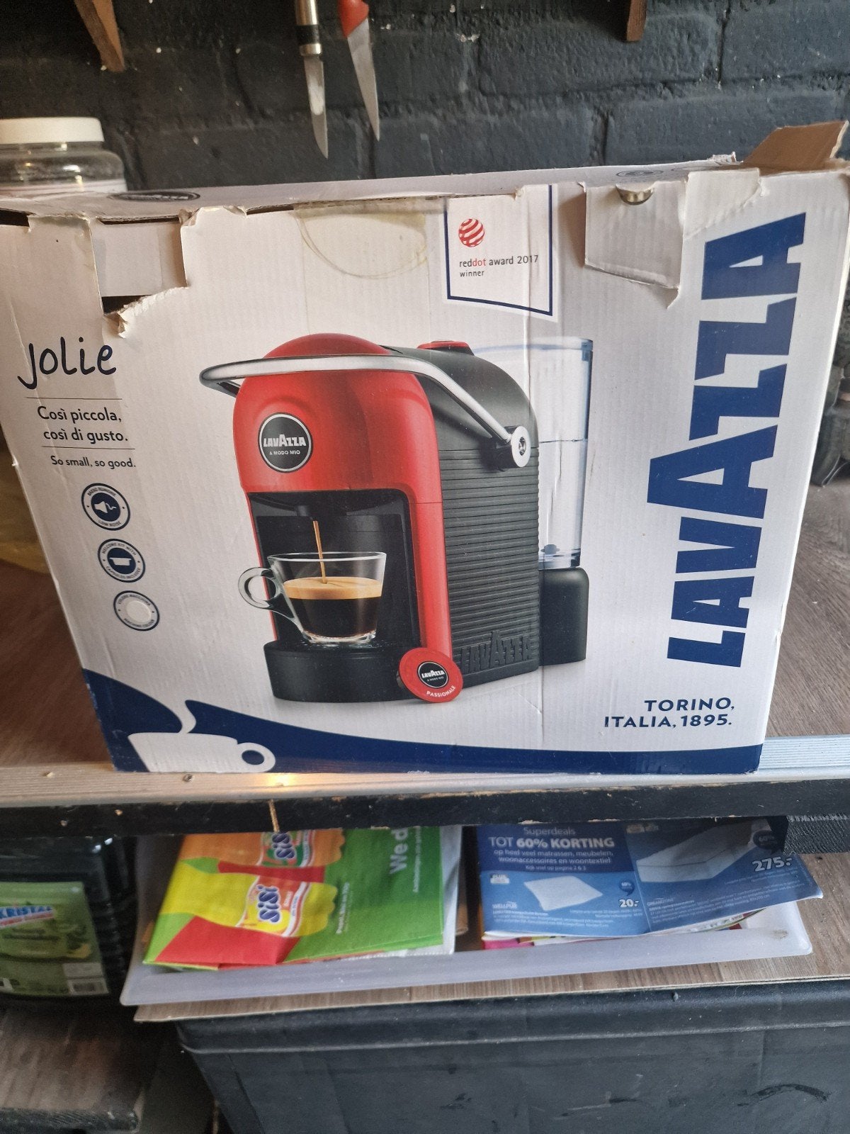 Lavazza, Ophalen of Verzenden, Nieuw, Koffiemachine, Koffiepads en cups