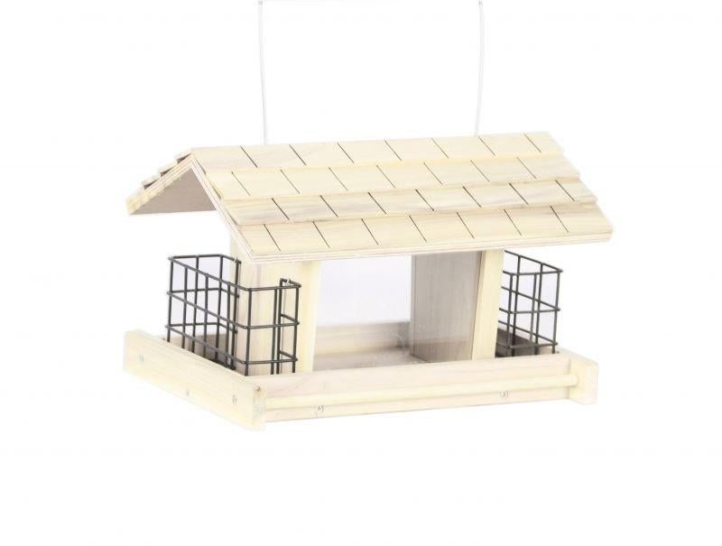 Voedersilo Met Birdcake Houder, Dieren en Toebehoren, Pluimvee | Toebehoren, Nieuw, Kippenhok of Kippenren, Ophalen of Verzenden