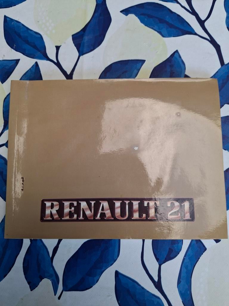 Handleiding instructieboekje Renault 21 Nederlands, Ophalen of Verzenden