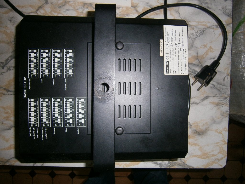 2 x SoundLAB Aqua Projector (H) G0-17HP(SRL-328) 250Watt DMX, Muziek en Instrumenten, Ophalen, Gebruikt, Licht, Kleur