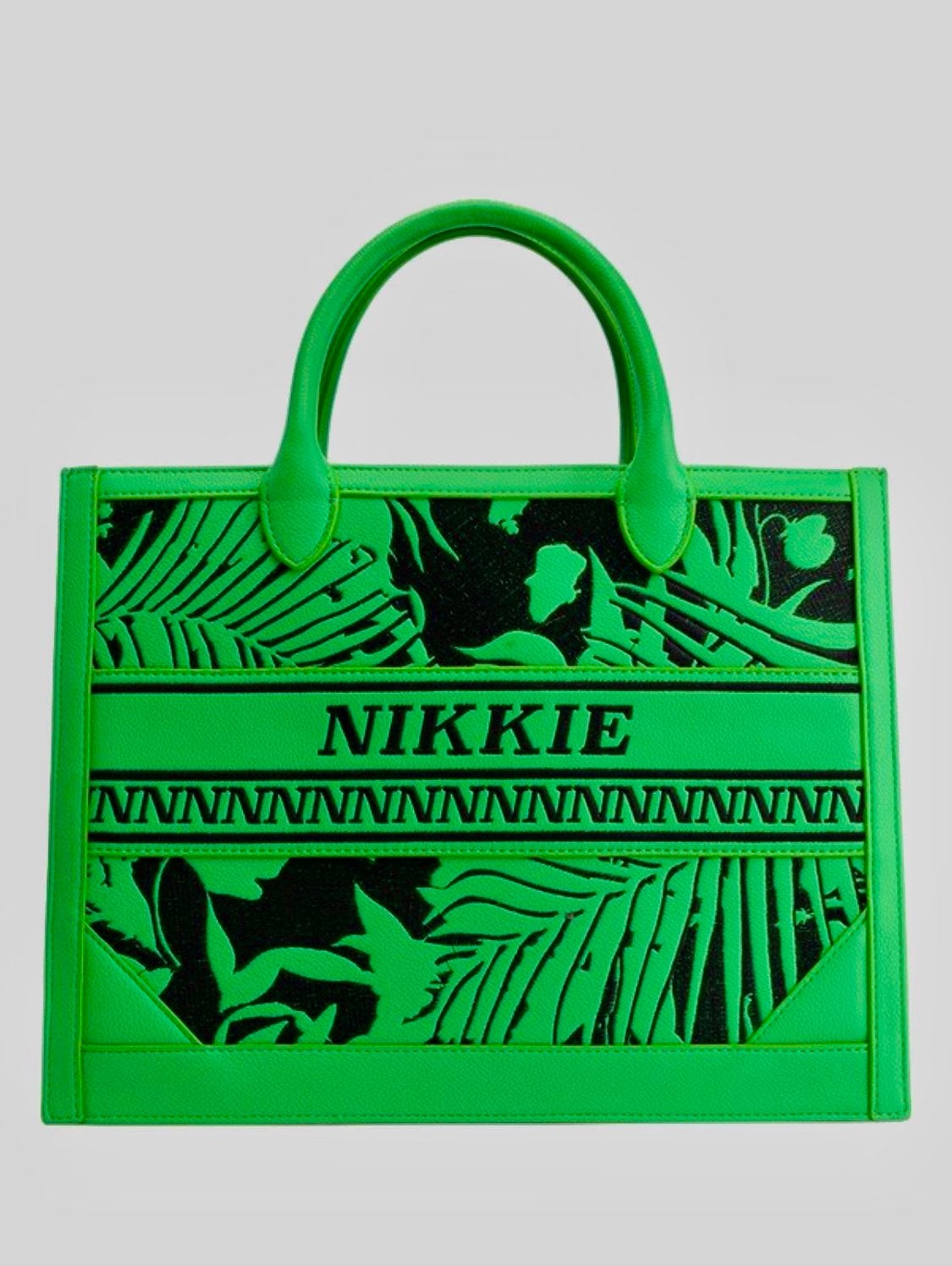 Nikkie tas, Sieraden, Tassen en Uiterlijk, Tassen | Damestassen, Ophalen of Verzenden, Zo goed als nieuw, Zwart, Handtas