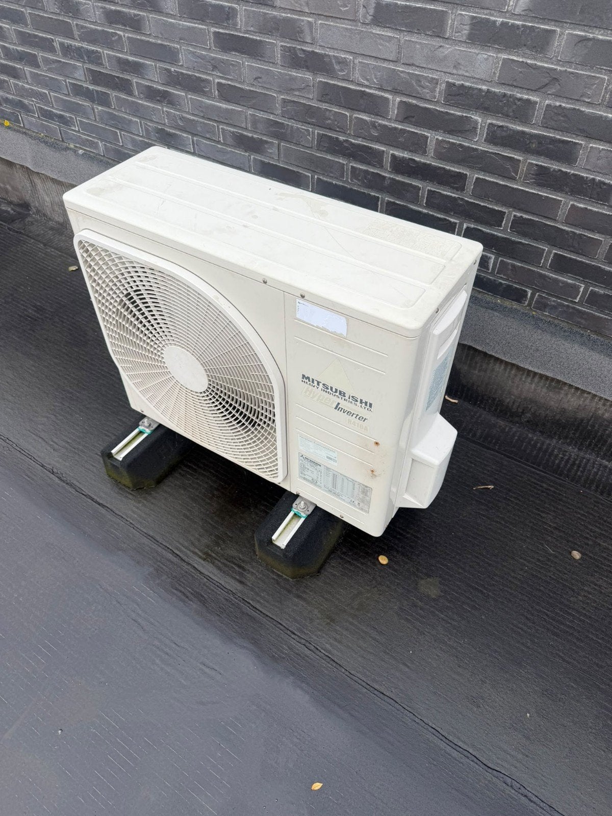 Mitsubishi Heavy Industries SRC40ZMX-S Buitenunit Airco, Witgoed en Apparatuur, Ophalen, 3 snelheden of meer, Gebruikt, Koelen en Ontvochtigen