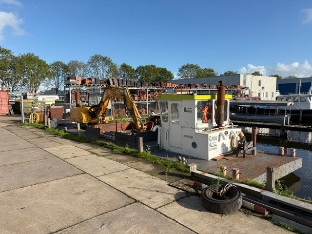 Werkschip, Watersport en Boten, Ophalen, Gebruikt, Minder dan 100 pk, Diesel