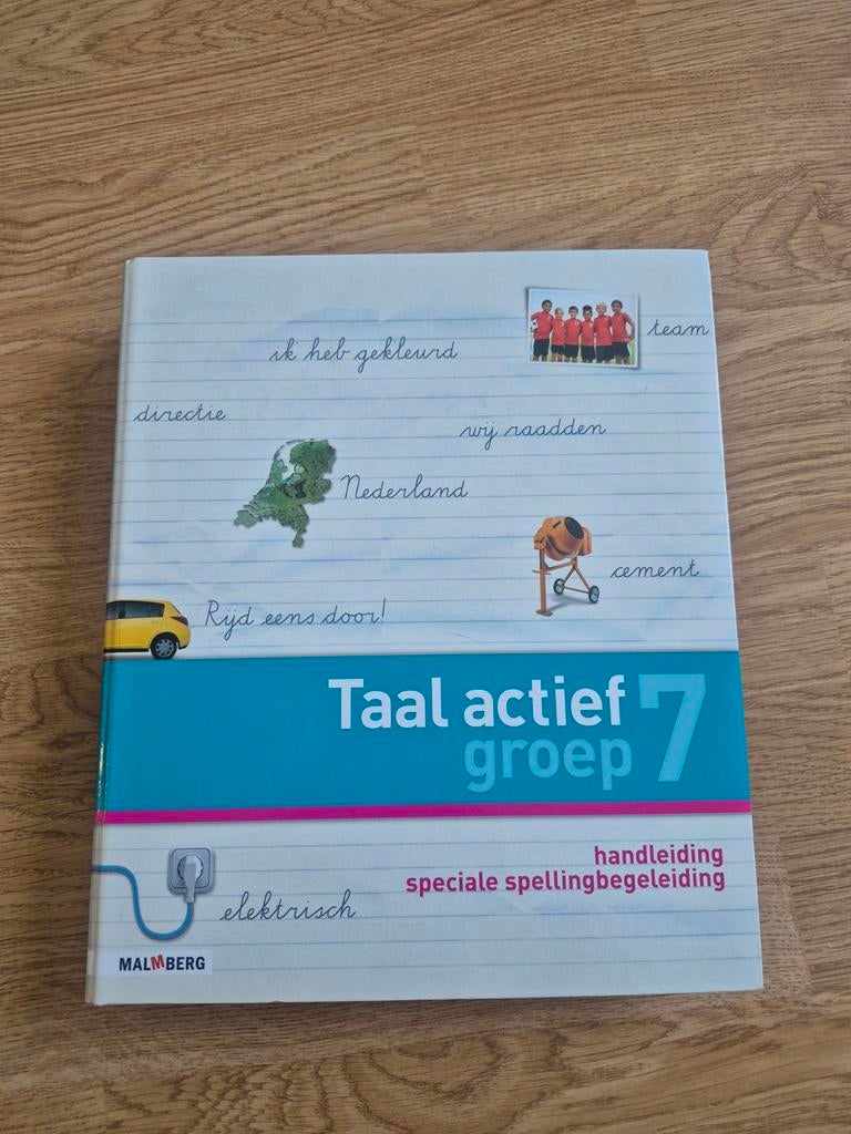 Taal actief groep 7 handleiding speciale spellingbegeleiding, Malmberg, Ophalen of Verzenden, Zo goed als nieuw, Nederlands