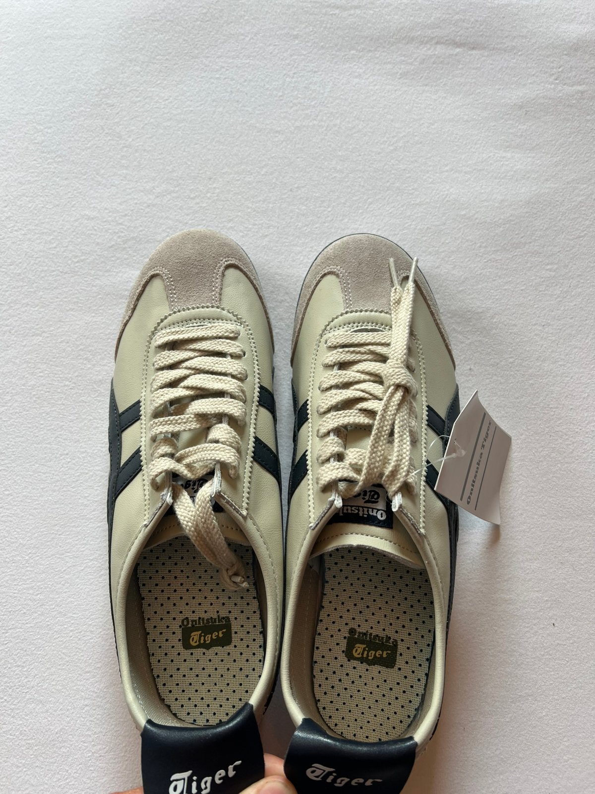 Onitsuka tiger navy blue - maat 45 - nieuw, Blauw, Nieuw, Ophalen of Verzenden, Sneakers of Gympen