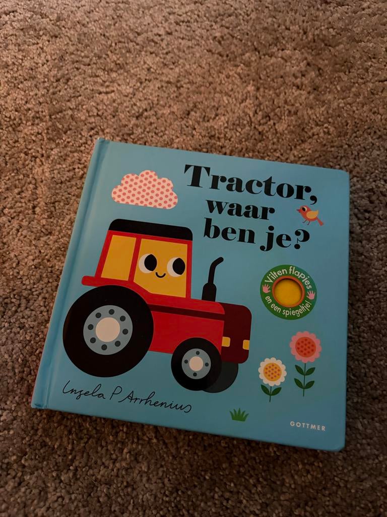 Flapjesboek: Tractor, waar ben je? voor baby's en peuters, Ophalen of Verzenden, Zo goed als nieuw, Uitklap-, Voel- of Ontdekboek