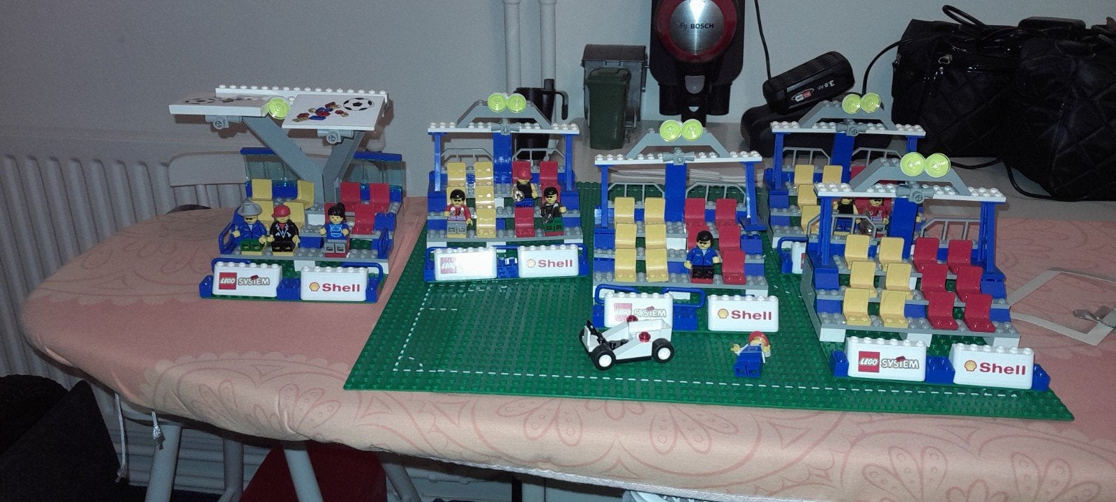 Lego wk  voetbalstadion kompleet, Ophalen