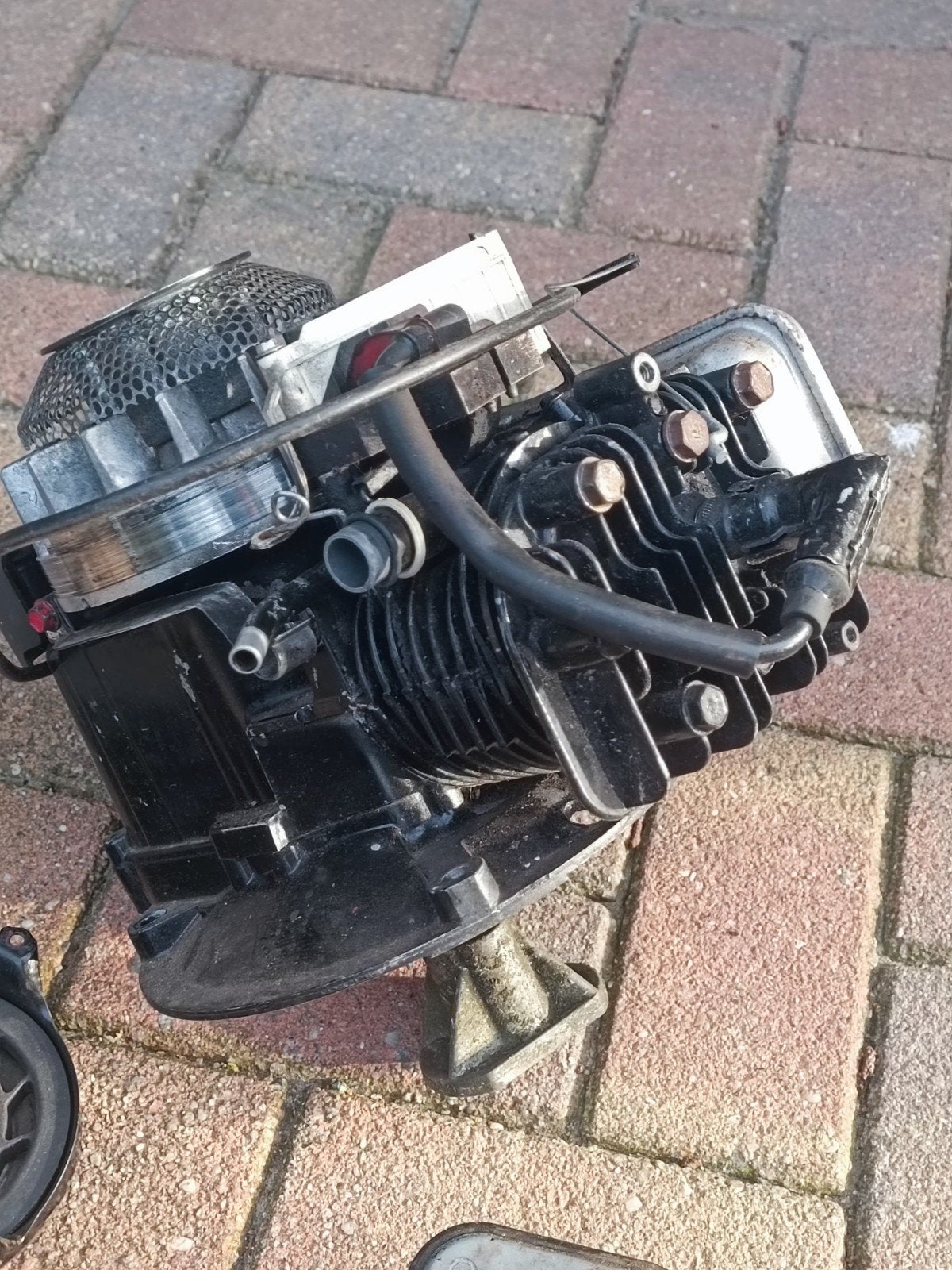 Losse motor, Tuin en Terras, Grasmaaiers, Ophalen, Gebruikt, 50 cm of meer
