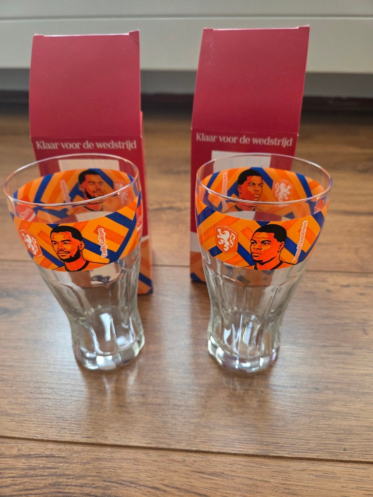 Coca-Cola WK glazen (NIEUW), Ophalen of Verzenden, Nieuw, Frisdrankglas