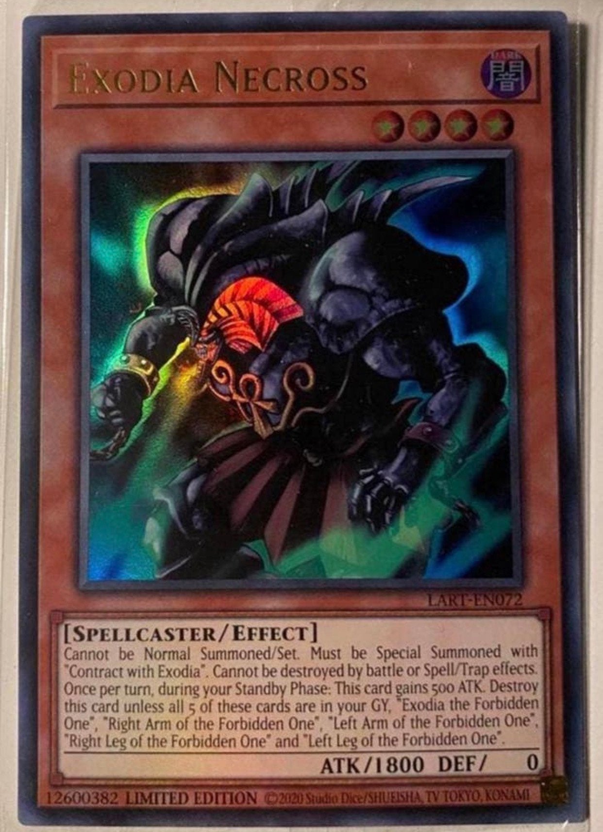 Yu-Gi-Oh! Exodia Necross Lost Arts Promo Sealed !, Hobby en Vrije tijd, Verzamelkaartspellen | Yu-gi-Oh!, Ophalen of Verzenden