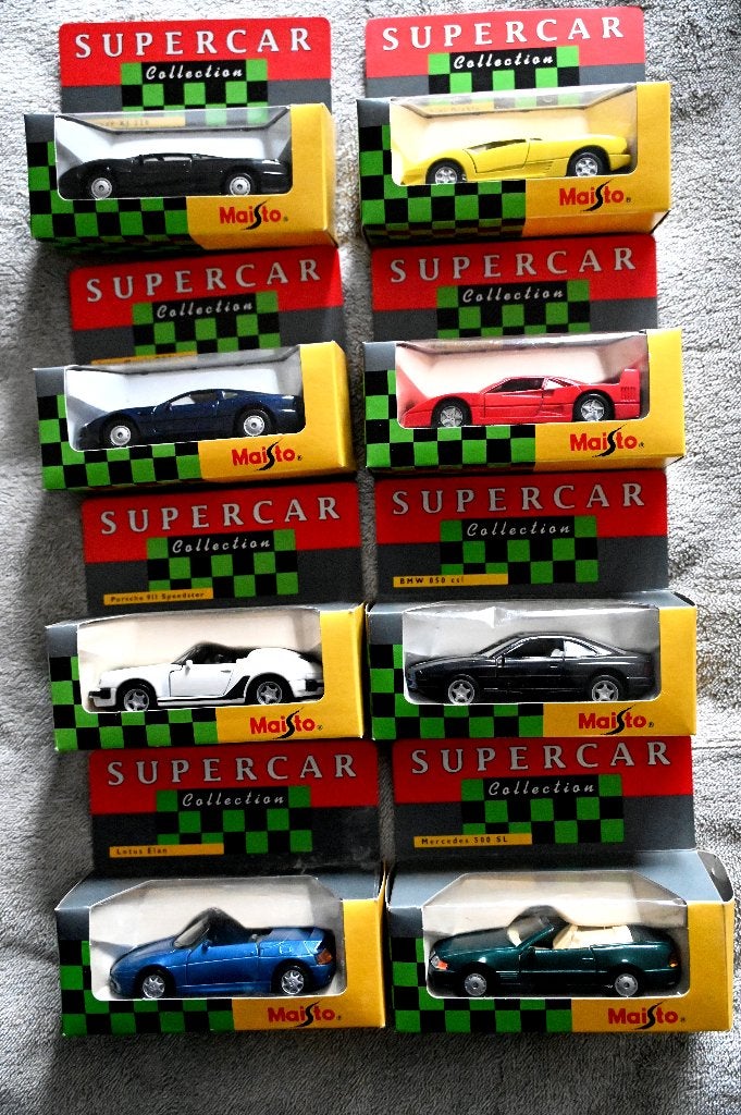 Supercar modellen model auto, Ophalen of Verzenden, Zo goed als nieuw, Auto, Overige merken