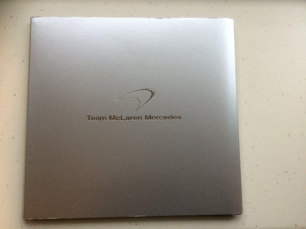 West Mc. Laren Mercedes MP 4/20 Fo110R Formule 1 Persmap, Mc. Laren, Zo goed als nieuw, Mercedes, Ophalen of Verzenden