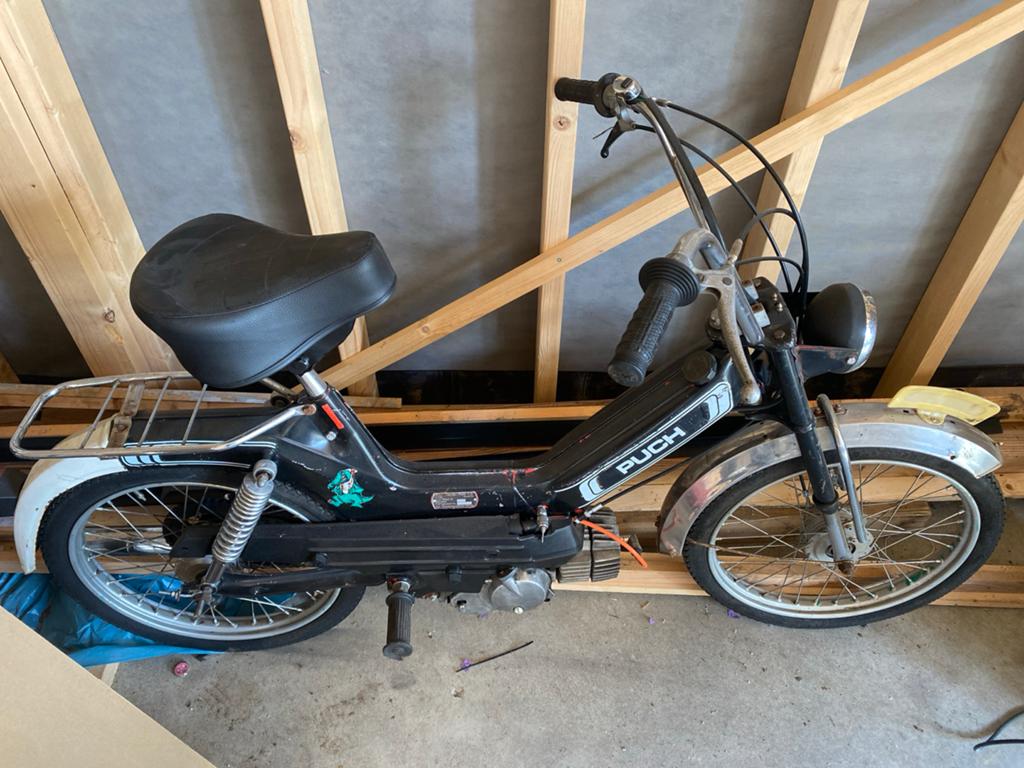 Puch Maxi S bromfiets - Klassieke snorfiets, Fietsen en Brommers, Brommers | Puch, Ophalen, Gebruikt, Maximaal 25 km/u, Maxi