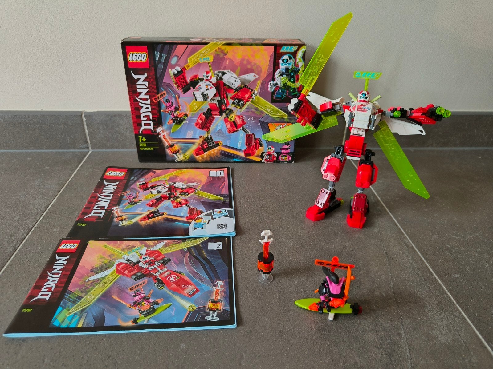 LEGO Ninjago 71707 Kai's Mech Jet - Zo goed als nieuw, Ophalen, Lego, Zo goed als nieuw, Ninjago