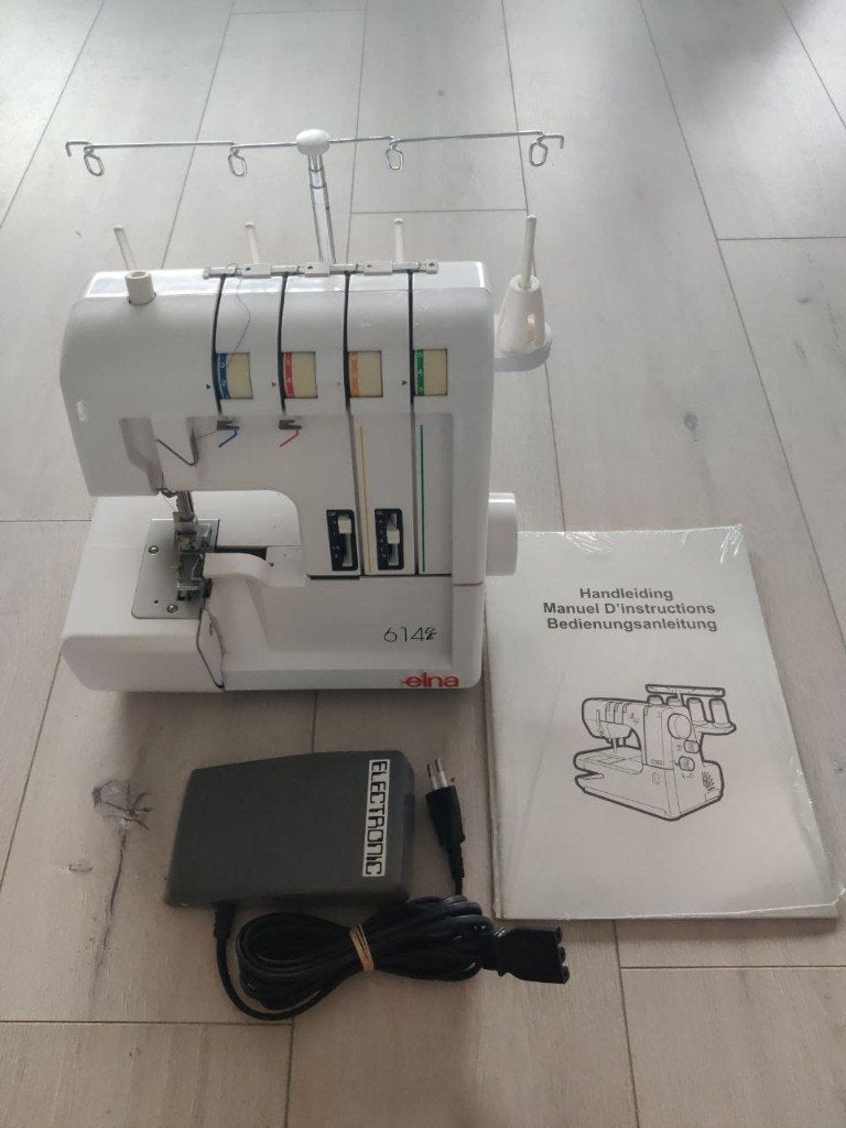 Elna overlocker / lockmachine / naaimachine, Ophalen of Verzenden, Gebruikt, Lockmachine, Overige merken