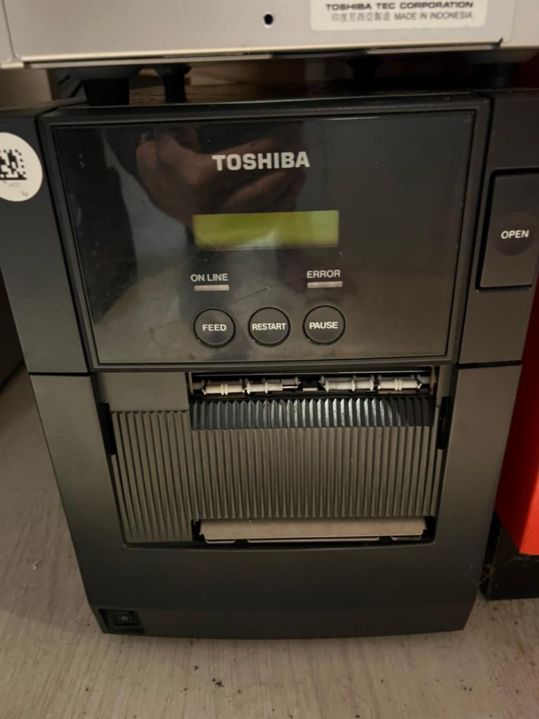 Labelprinters etiketprinters Toshiba B-SA4TM, Ophalen, Gebruikt, Etiket