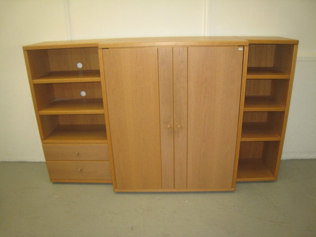 Hulsta modulaire (TV) wandkast in 3 delen,, Niet ingevuld, Gebruikt, Niet ingevuld, Niet ingevuld