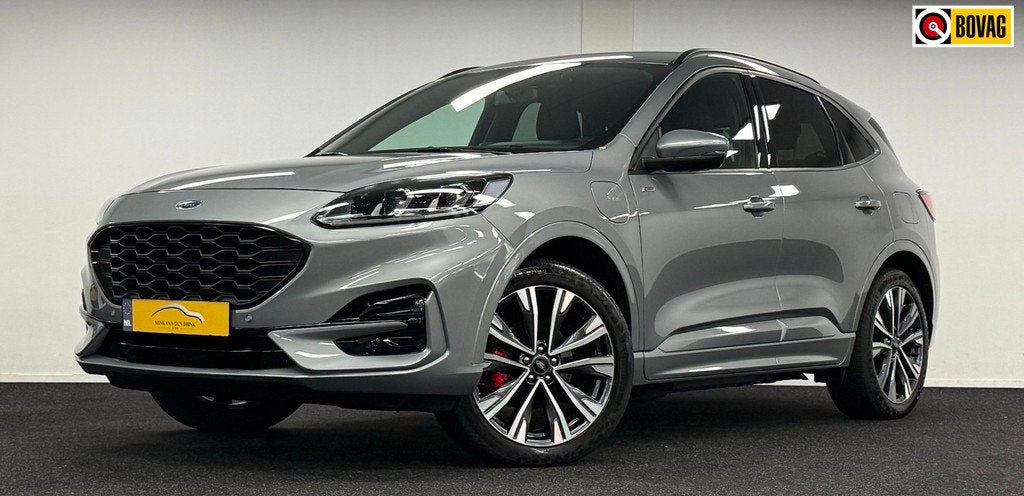 Ford Kuga 2.5 PHEV ST-Line X*224PK*Trekhaak*B&O*20''*Navi*Ca, Auto's, Ford, Gebruikt, Zwart, 4 cilinders, Plug-in hybride