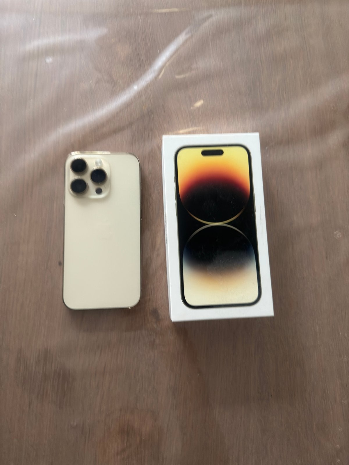 iPhone 14 Pro 128 GB Goud - Zo goed als nieuw, Telecommunicatie, Mobiele telefoons | Apple iPhone, Zo goed als nieuw, 128 GB, Zonder abonnement