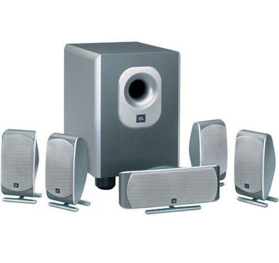 JBL SCS 200.6 Home Cinema Systeem + Harman Kardon versterker, Audio, Tv en Foto, Overige systemen, 70 watt of meer, Zo goed als nieuw