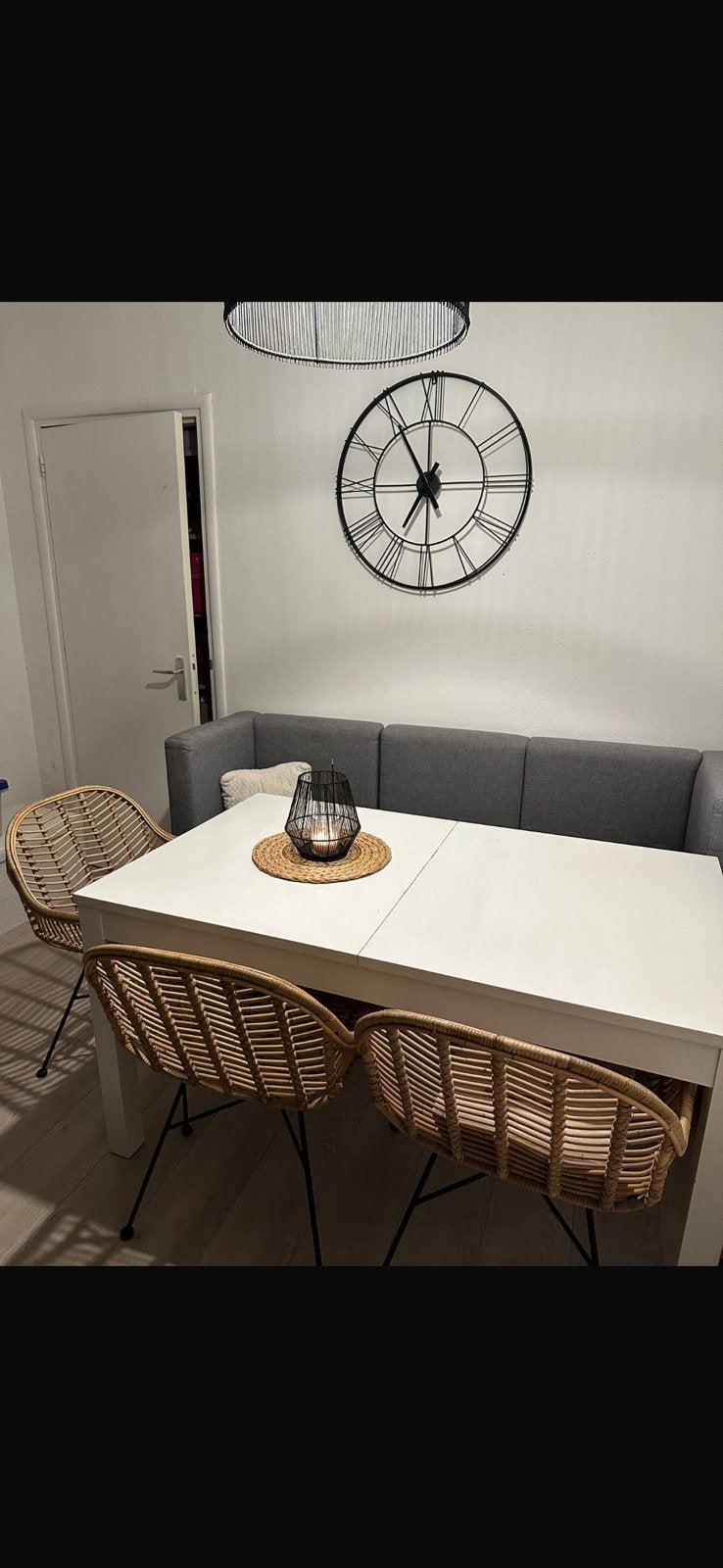 Eettafel ikea uitschuifbaar gratis, Tuin en Terras, Tuintafels, Ophalen, Zo goed als nieuw, Rechthoekig, Hout
