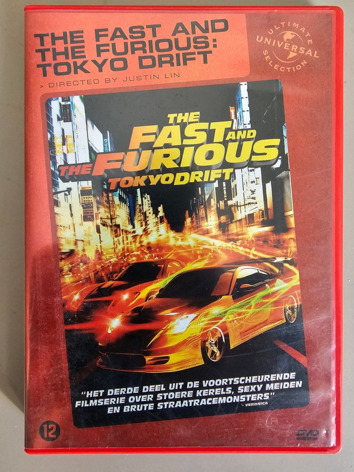 Dvd The Fast and the Furious Tokyo Drift, Vanaf 12 jaar, Ophalen of Verzenden, Zo goed als nieuw, Actie