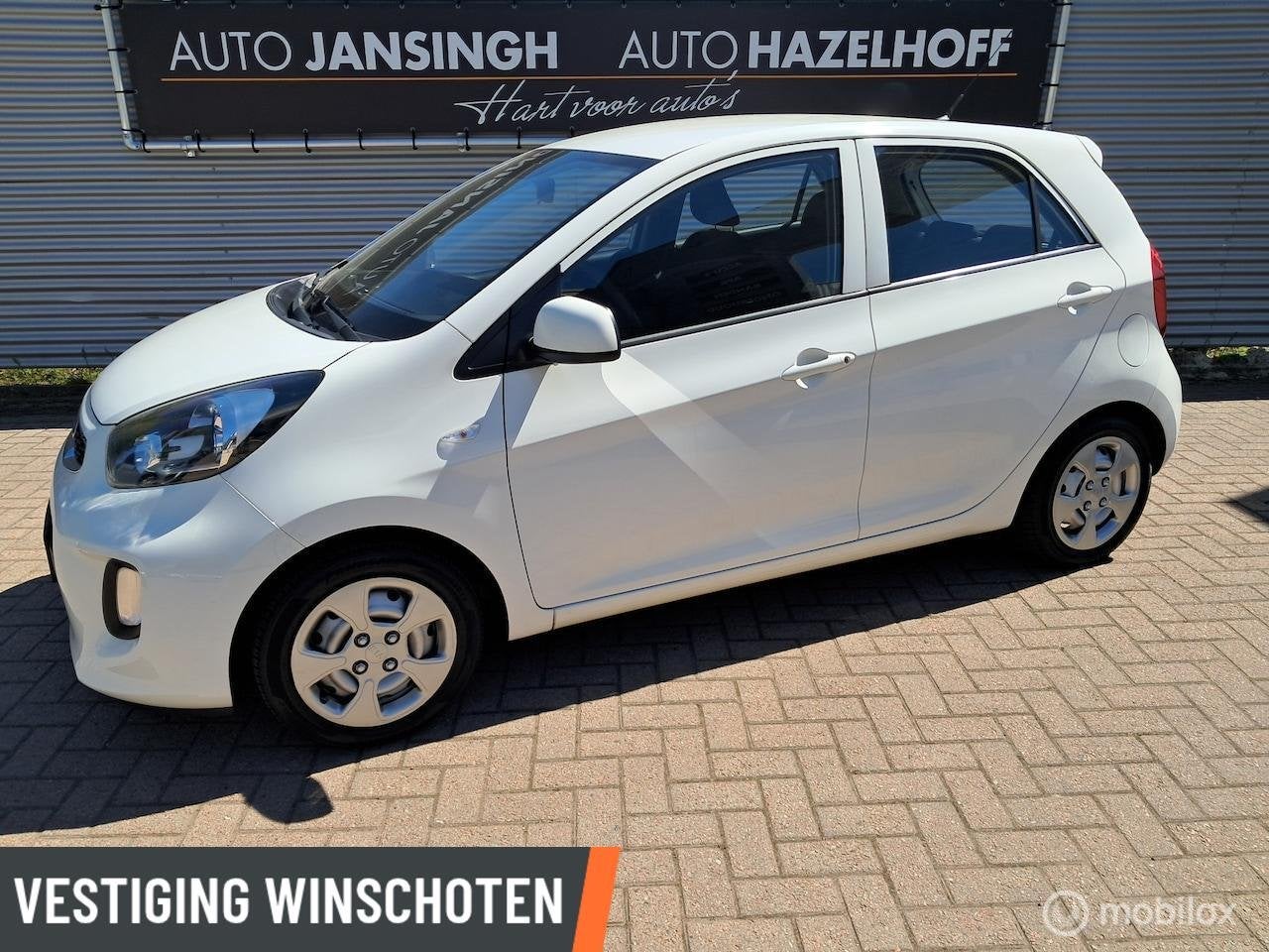 Kia Picanto 1.0 CVVT ComfortLine | Airco | All season banden, Voorwielaandrijving, Stof, Gebruikt, Zwart
