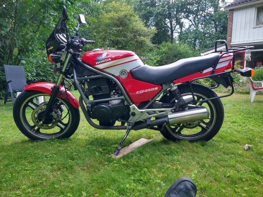 Honda CB 450 S (rood), Motoren, Motoren | Honda, 450 cc, 2 cilinders, Gebruikt, Particulier