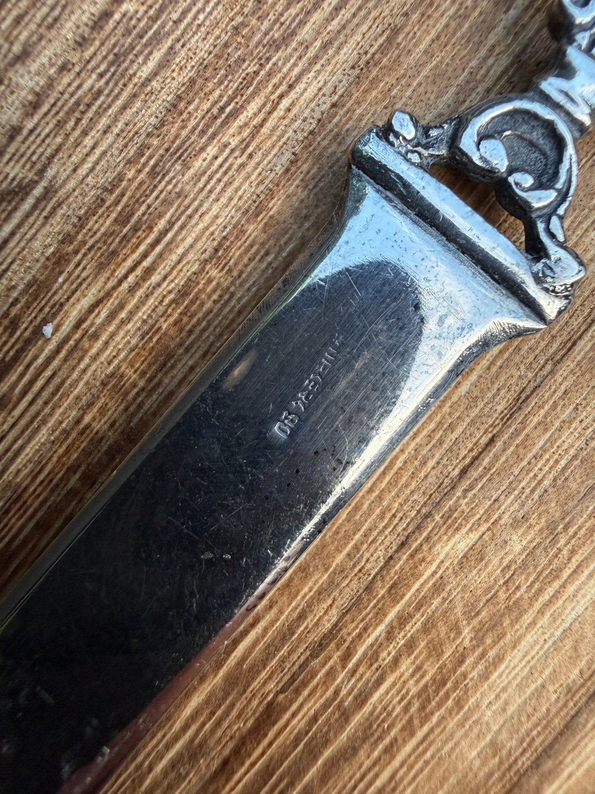 Vintage briefopener met draaiende windmolen, Ophalen of Verzenden, Overige typen