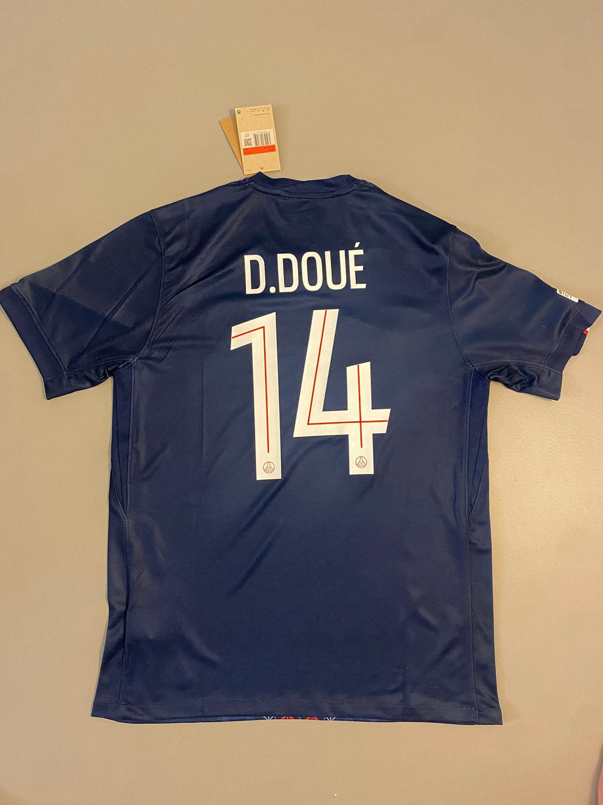 Doué PSG thuisshirt, Ophalen of Verzenden, Zo goed als nieuw, Shirt